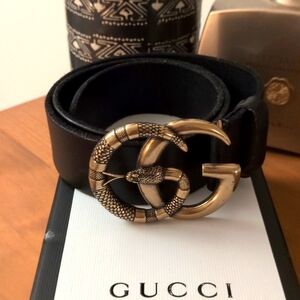 Gucci Marmot Double G Belt